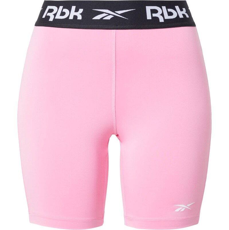 Reebok Športové nohavice ID TRAIN ružová / čierna / biela 68469462