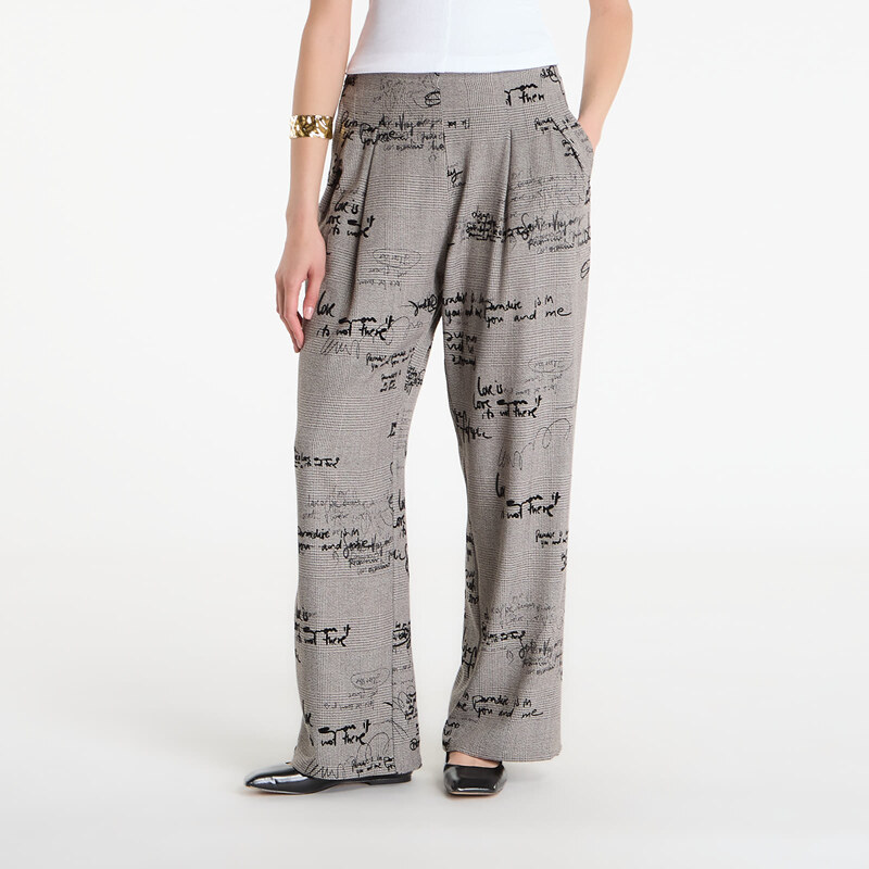 Kalhoty Desigual Pant Traj Pants Black S 68464676