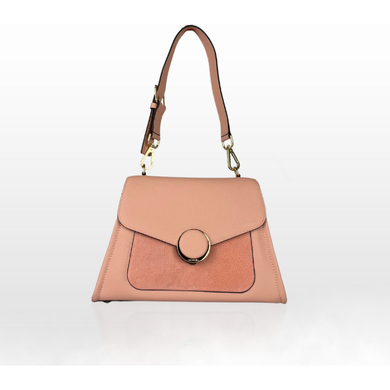 CROMIA LUCY kožená kabelka pivonková ružová 68464838