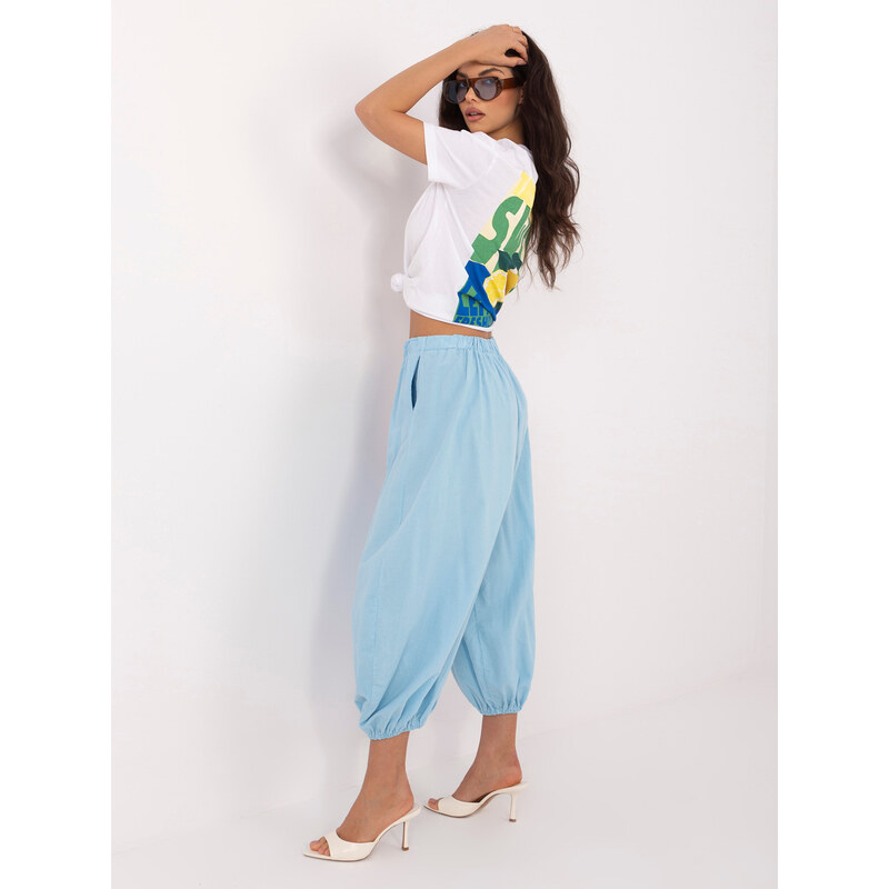 FPrice Nohavice IT SP FL10309 1.02 svetlo modrá 68466509