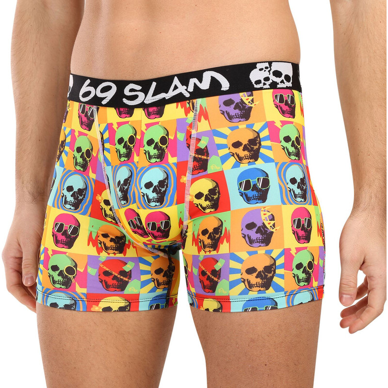 Pánske boxerky 69SLAM SKULL DYLAN FITTED (MBYHGS-PO) 68466573