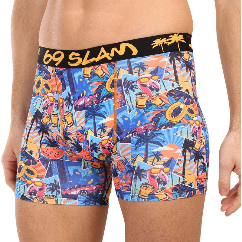 Pánske boxerky 69SLAM SKULL DYLAN FITTED (MBYVCE-PO) 68466572