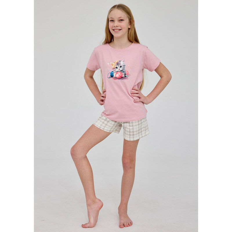 CORNETTE Dievčenské pyžamo 788/122-Kitty2 122 134-140 68467073