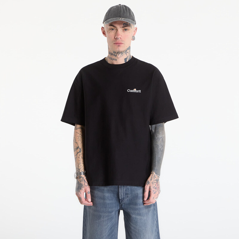 Tričko Carhartt WIP S/S WIP Label T-Shirt UNISEX Black XS 68440131