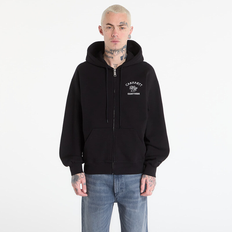 Mikina Carhartt WIP Hooded Eightynine Sweat Jacket UNISEX Black XL 68440481