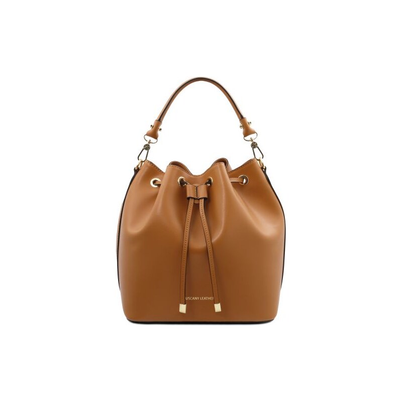 kožená kabelka v tvare vaku Vittoria - Tuscany Leather 68467127