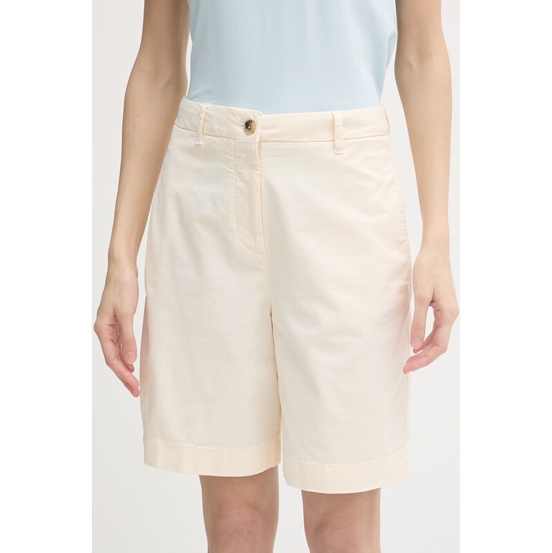 Tommy Hilfiger šortky chino dámske s bavlnou 68472587