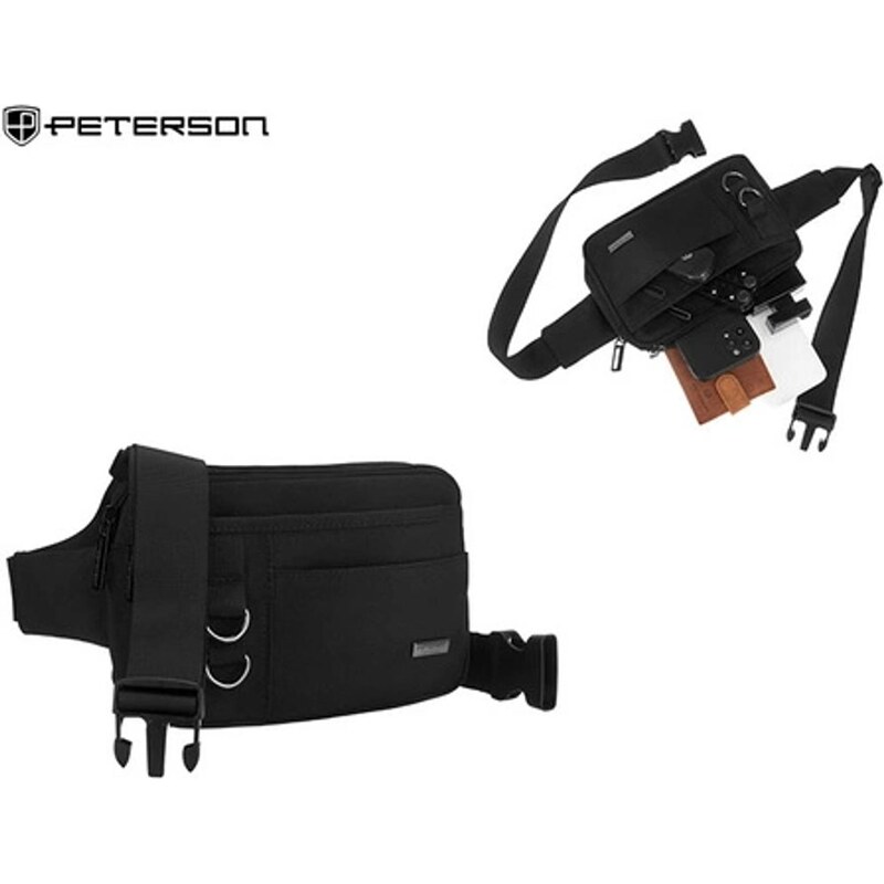 Štýlová pánska ľadvinka v čiernej farbe 68469676