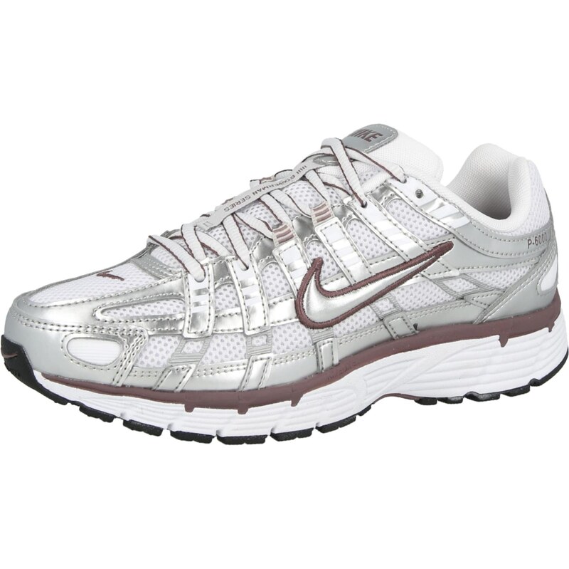 Nike Sportswear Nízke tenisky P-6000 hnedá / strieborná / biela 68475375