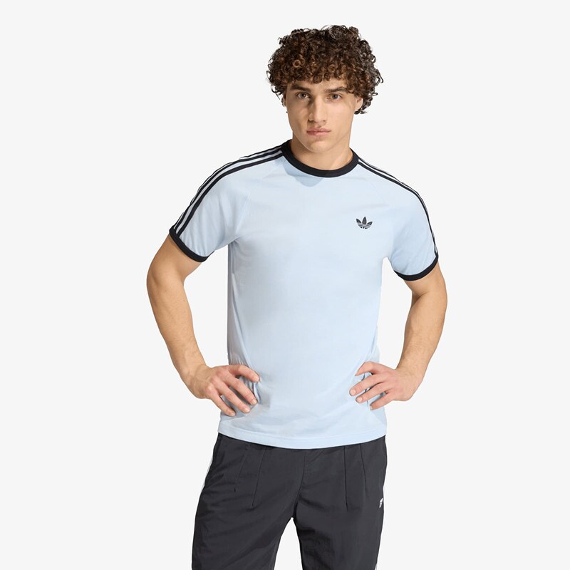 adidas Originals Tričko adidas 3-Stripes T-Shirt Crystal Sky M 68471135