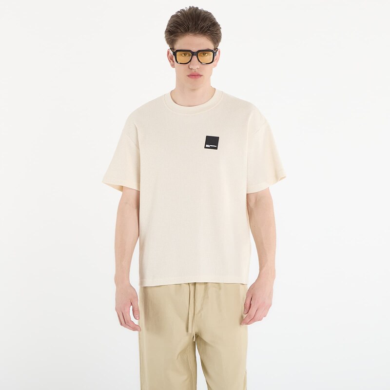 Tričko Karl Lagerfeld Jeans Reg Ss Waffle Tee Whitecap Grey XL 68471126