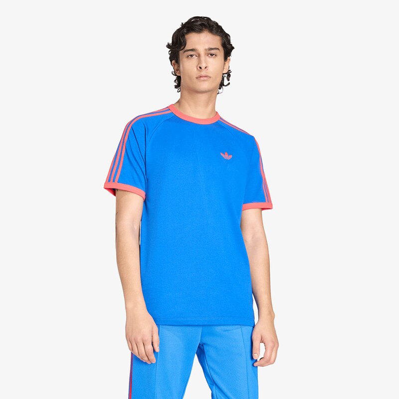 adidas Originals Tričko adidas 3-Stripes T-Shirt Blue L 68471114