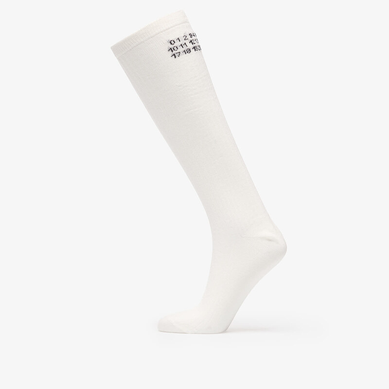 Ponožky MM6 Bootleg Sock Off White S 68471273