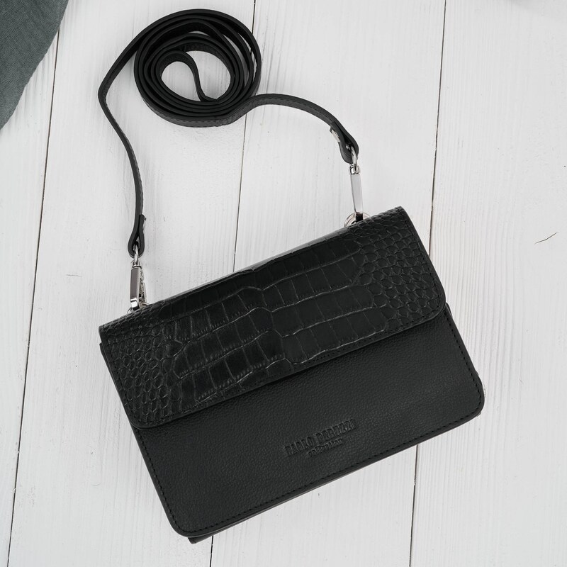 Paolo Peruzzi Malá dámska kožená kabelka cez rameno alebo do ruky 2 v 68471600