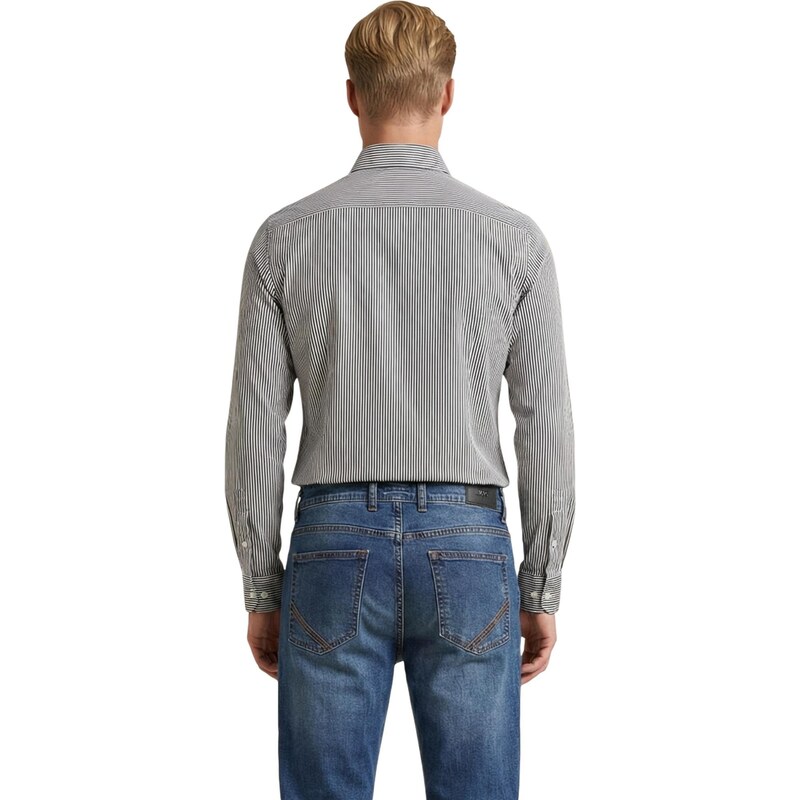 Yos Pánska pruhovaná košeľa 68472729