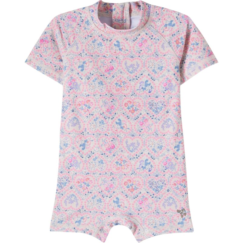Wheat Baby Cas floral rashguard swimsuit 68473113