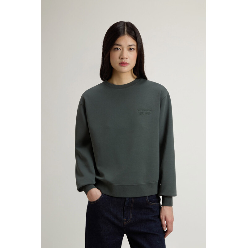 MIKINA WOOLRICH INTERLOCK CREWNECK 68473045