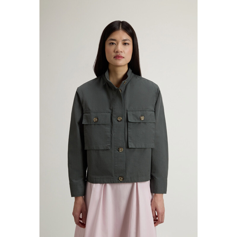 KOŠEĽA WOOLRICH CANVAS FIELD OVERSHIRT 68473061