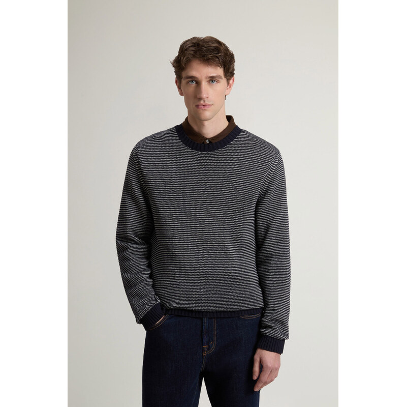 SVETER WOOLRICH COTTON CREWNECK 68473073