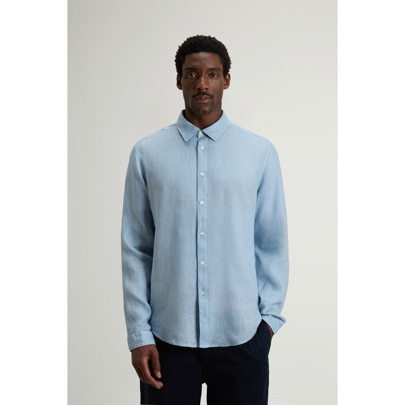 KOŠEĽA WOOLRICH LINEN SHIRT 68473054