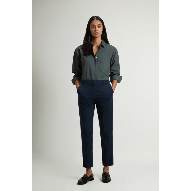 NOHAVICE WOOLRICH STRETCH SATIN CHINO PANTS 68473060