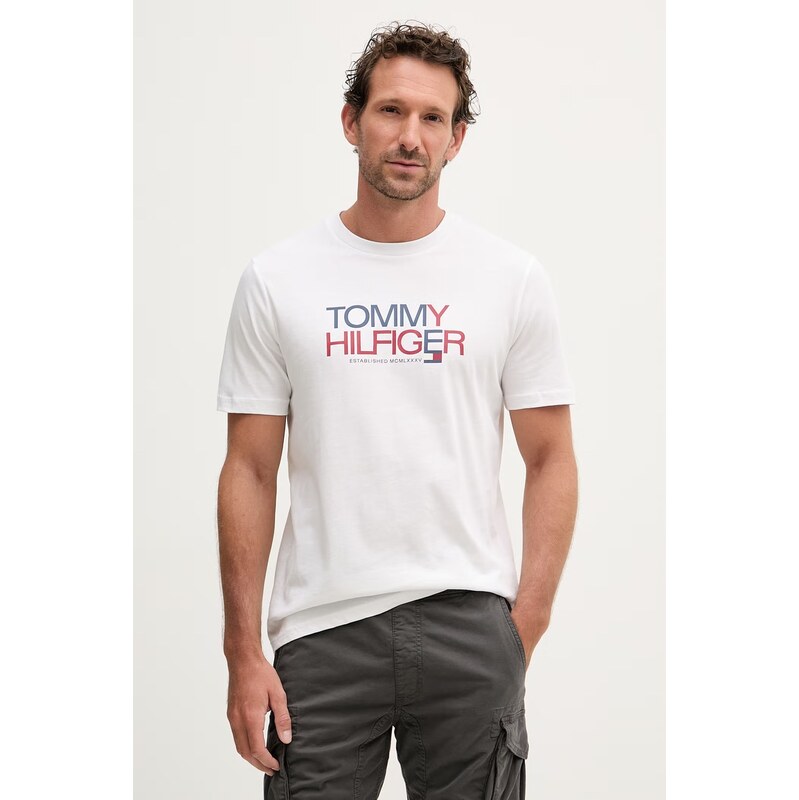 Tommy Hilfiger tričko pánske bavlnené 68473797