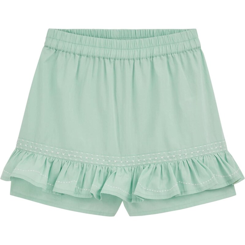 WE Fashion Sukňa mätová / biela 68478532