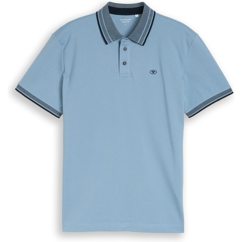 TOM TAILOR Tričko modrosivá / čierna 68478551