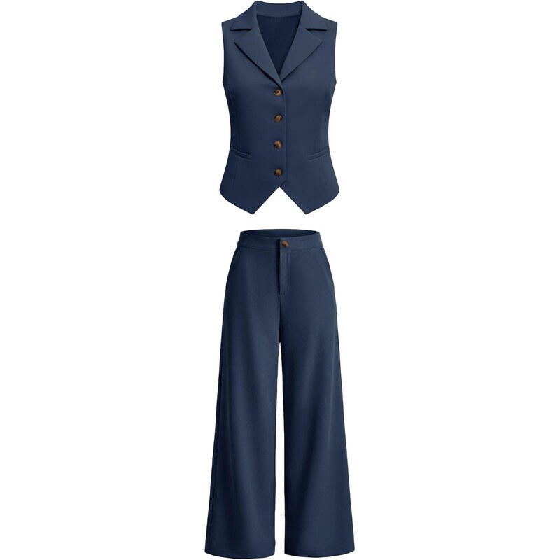 Imily Bela Nohavicový kostým námornícka modrá 68478715