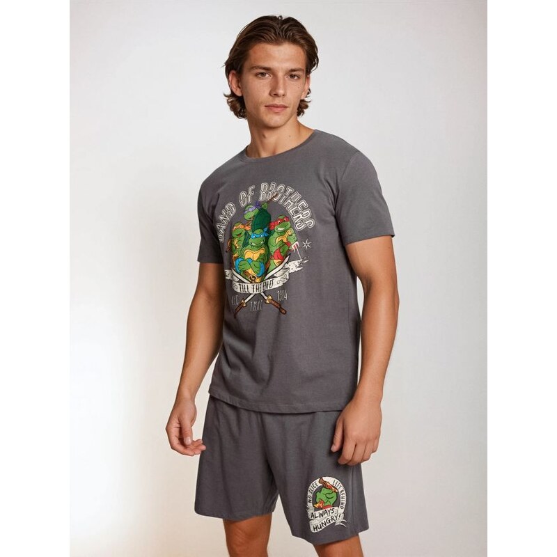 Sinsay - Bavlnená dvojdielna pyžama s potlačou Teenage Mutant Ninja 68476979
