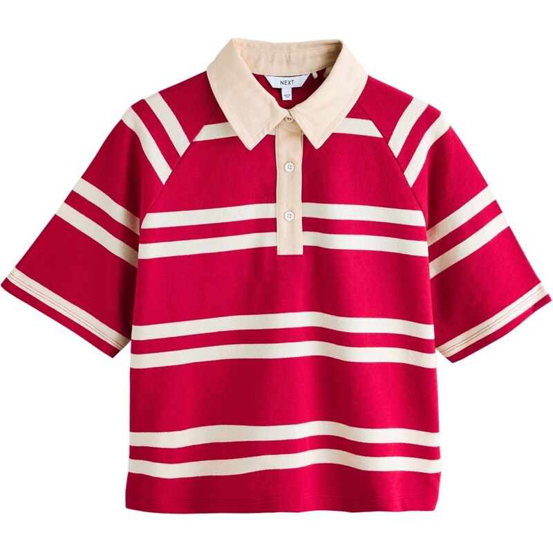 Next Tričko krémová / červená 68478764