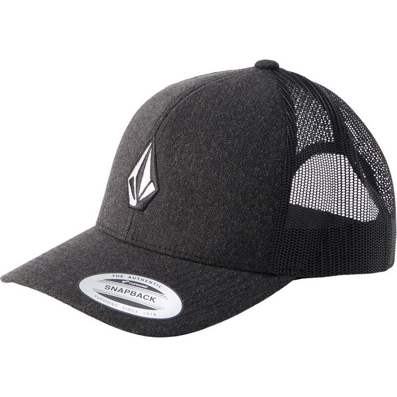 Volcom Čiapka FULL STONE CHEESE antracitová / biela 68478824