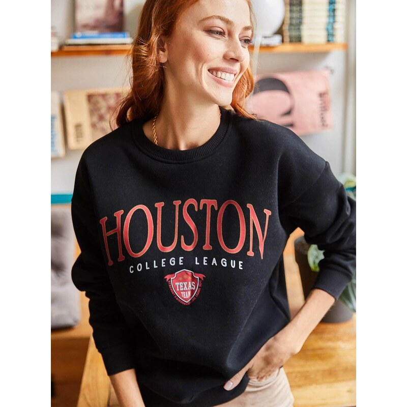 olalook Mikina červená / čierna 68479058