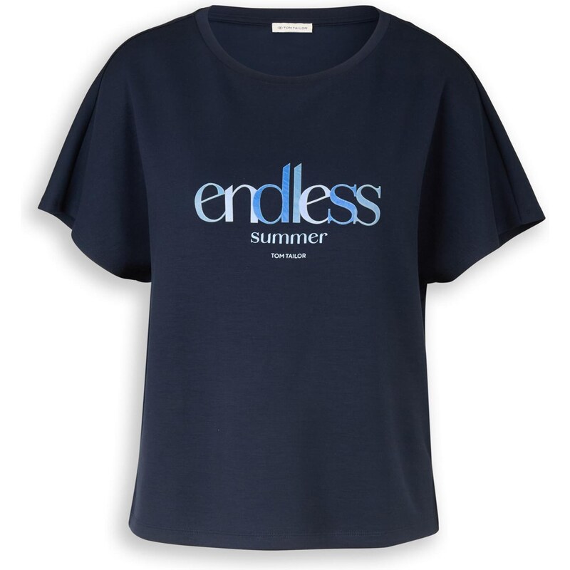 TOM TAILOR Tričko modrá / svetlomodrá / tmavomodrá 68479075