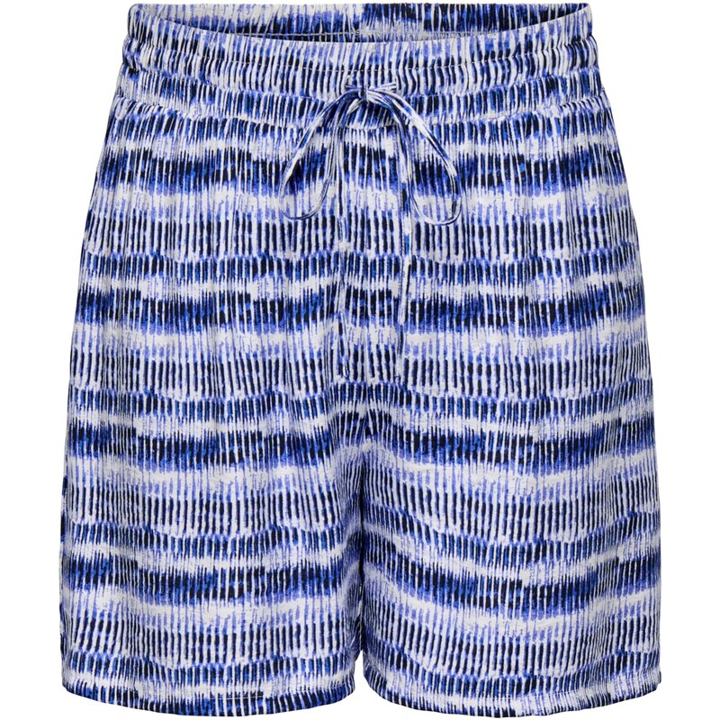 ONLY Carmakoma Nohavice CARHAVANA ultramarínová / čierna / biela 68479158