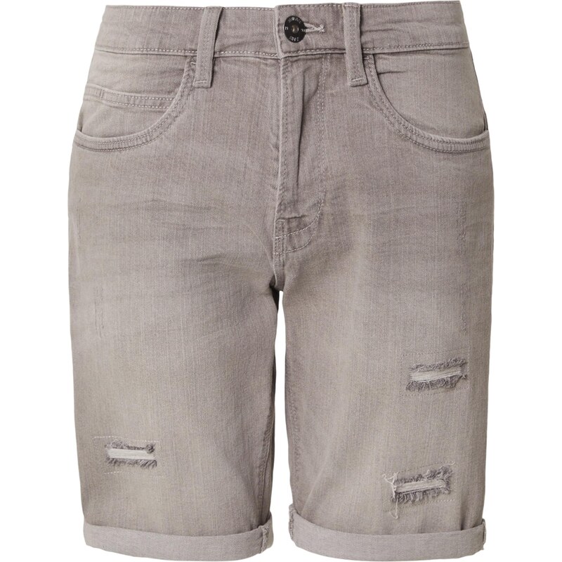 INDICODE JEANS Džínsy INKaden Holes sivý denim 68479385