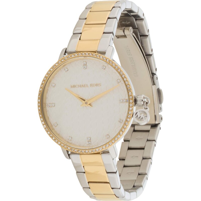 MICHAEL Michael Kors Analógové hodinky PYPER zlatá / strieborná / 68479441