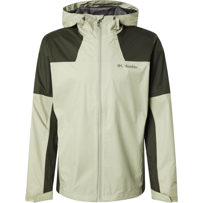 COLUMBIA Outdoorová bunda Inner Limits III svetlobéžová / tmavozelená 68479515