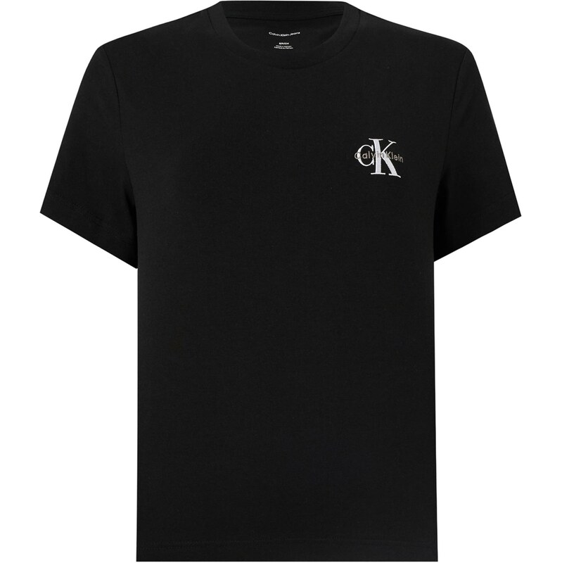 Calvin Klein Jeans Tričko čierna / biela 68479607