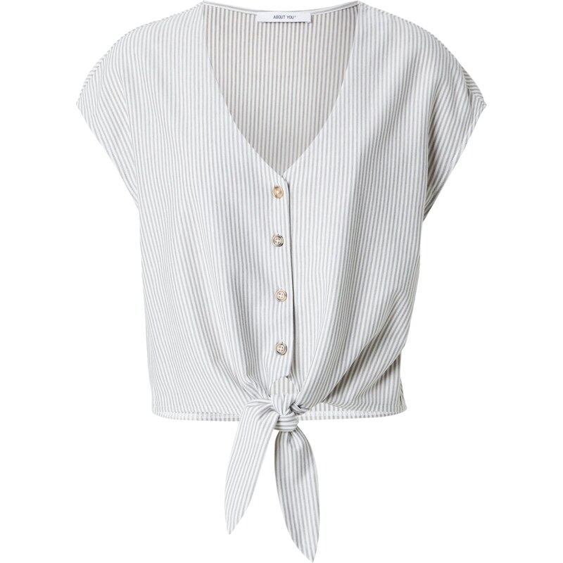 ABOUT YOU Tričko Jarina krémová / hnedá 68479646