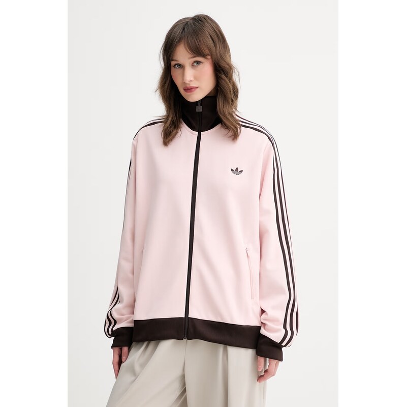 adidas Originals mikina na zips dámska s bavlnou 68476344
