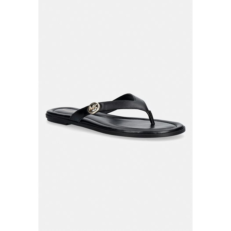 MICHAEL Michael Kors žabky dámske kožené Erin Thong Sandal 68476363