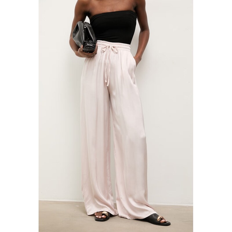 Answear.LAB nohavice dámske z viskózy 68383555