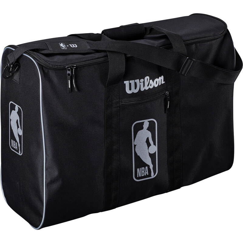 Wilson NBA Authentic 6 Ball Bag Black - Unisex - Batoh Wilson - Čierne 68476191