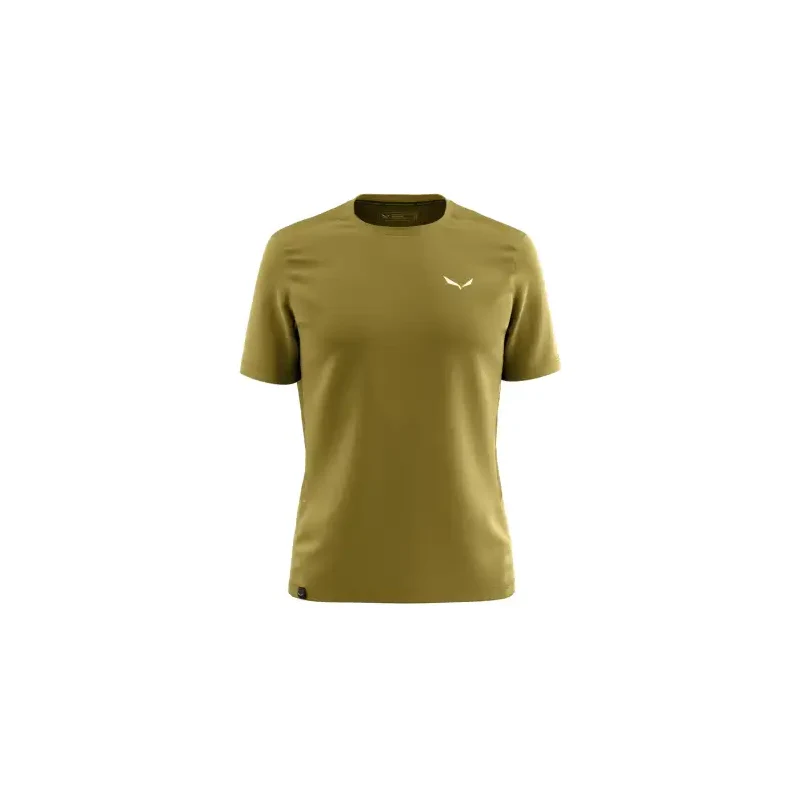 E-shop Salewa Puez Hybrid Dry pánske tričko krátky rukáv Olive Oil vel.