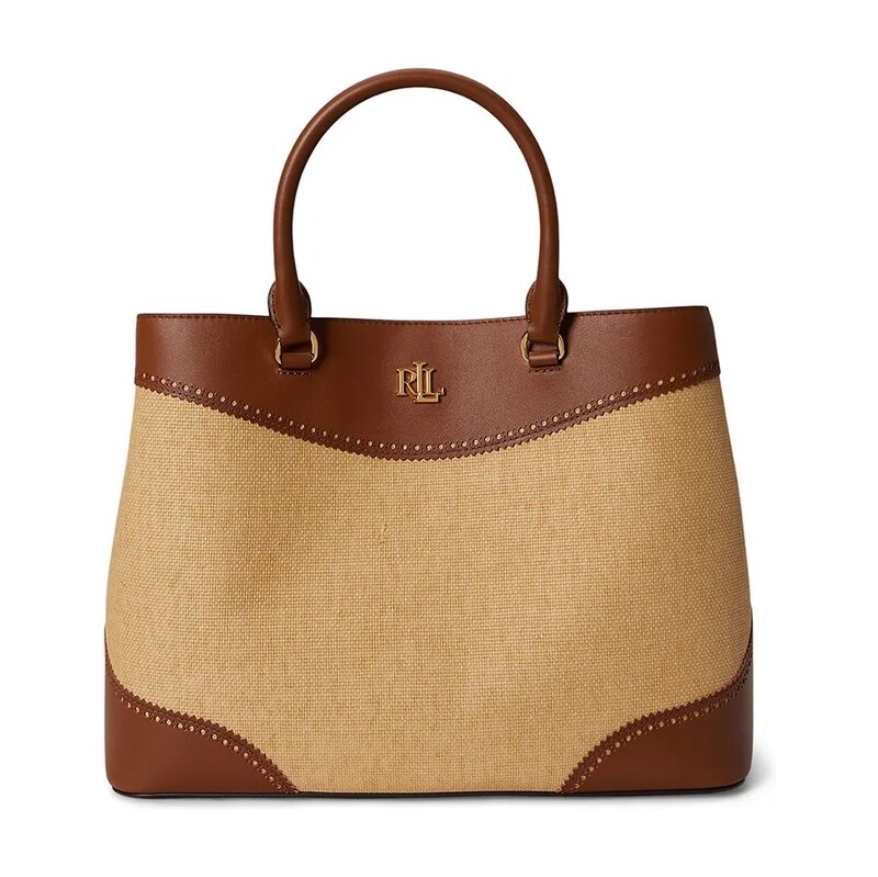 Lauren Ralph Lauren dámska kožená shopper kabelka 68477360