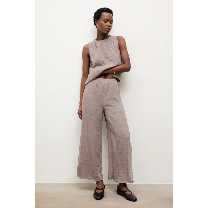 Ľanové nohavice Answear.LAB 68477377