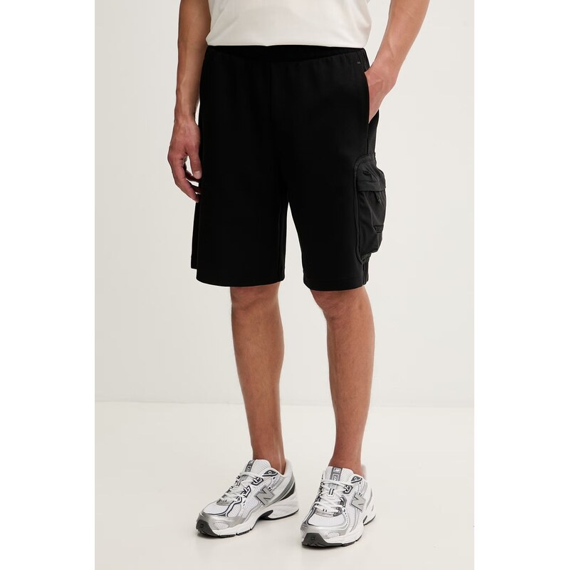 EA7 Emporio Armani teplákové šortky pánske s bavlnou 68477485