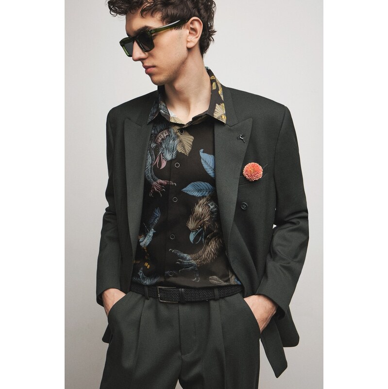 Medicine košeľa pánska s bavlnou 68477605