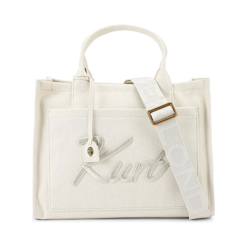 Kurt Geiger London kabelka typu tote dámska bavlnená 68477861